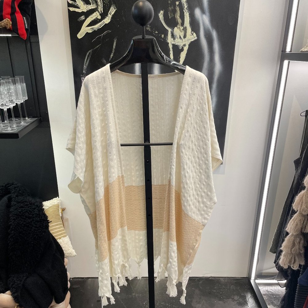 The Handloom Pamuck Kimono - Natural